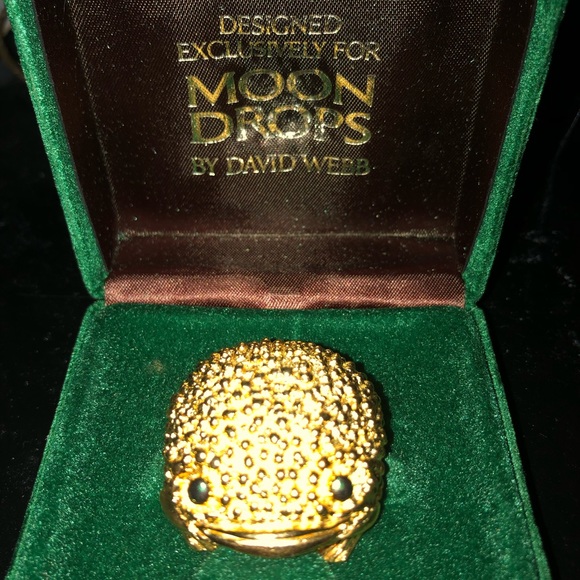 David Webb Solid Perfume 1970s exclusive art deco - Picture 1 of 4